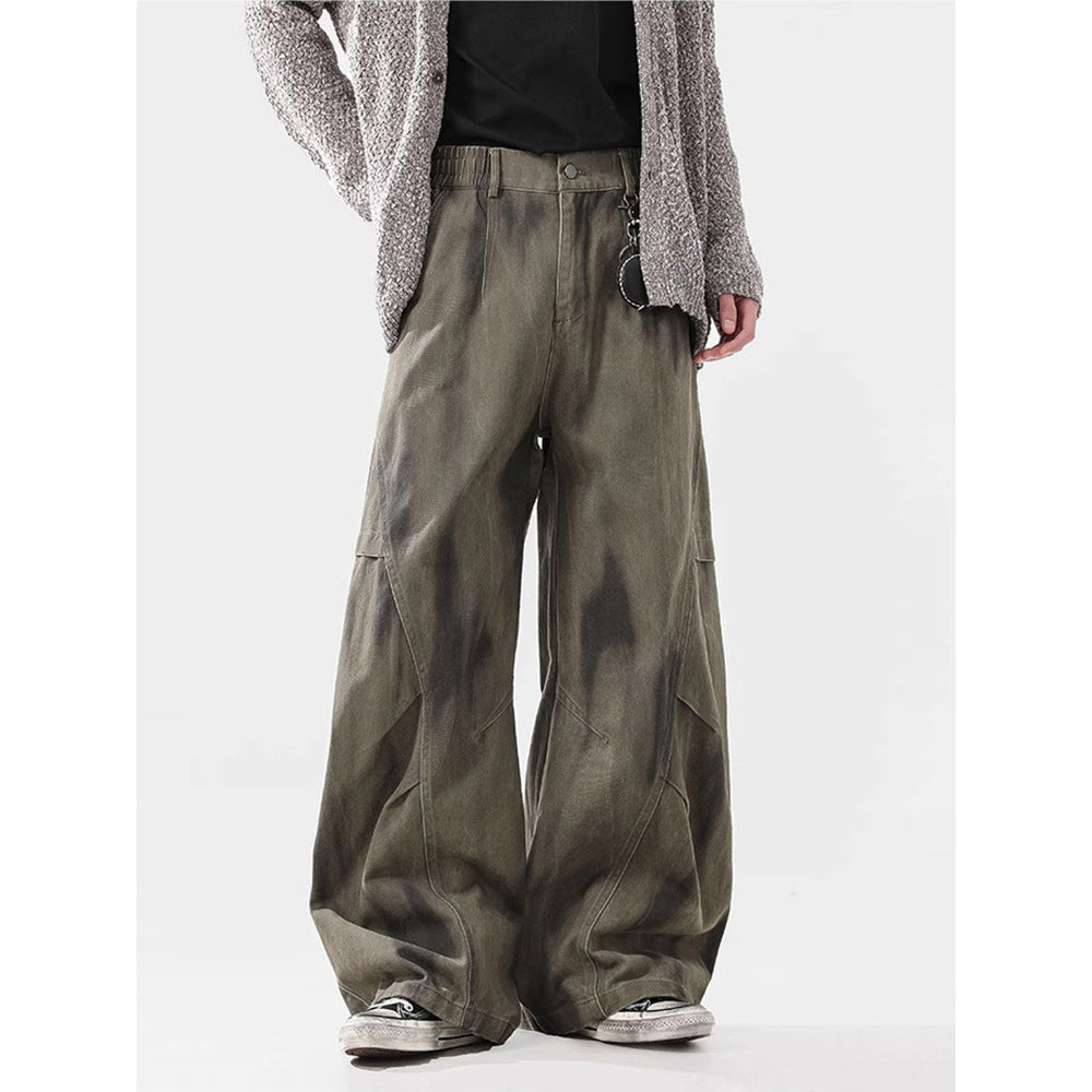 Pleated Dirty Pants