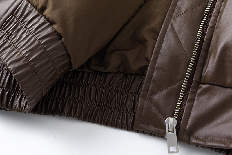 Retro Simple Puffer Jacket