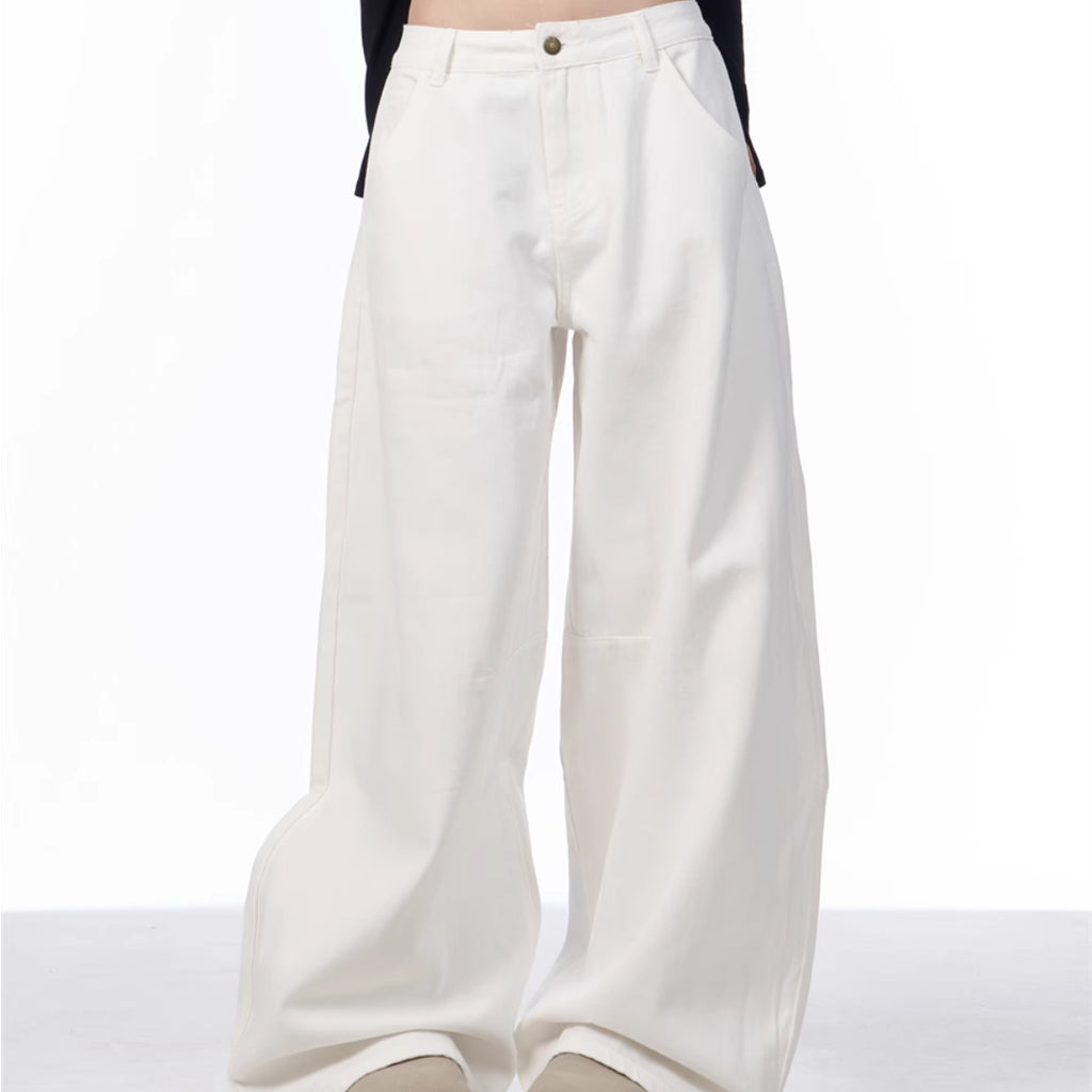 White Baggy Pants