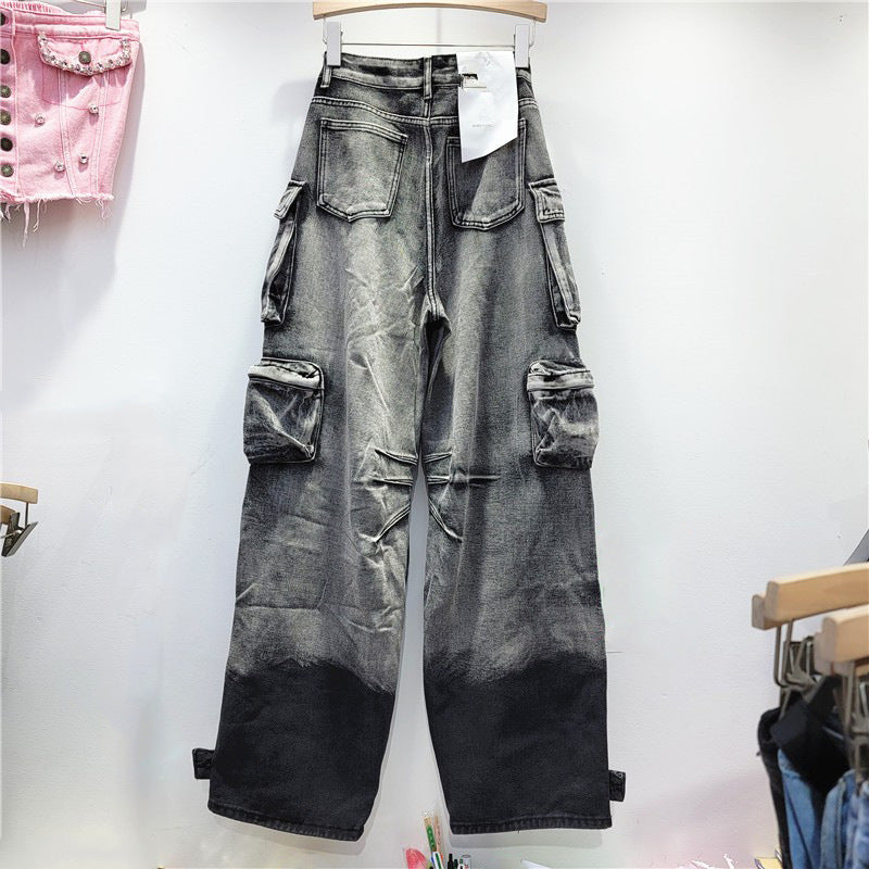 Multi-Pocket Punk Pants
