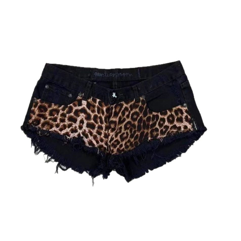 Leopard Denim