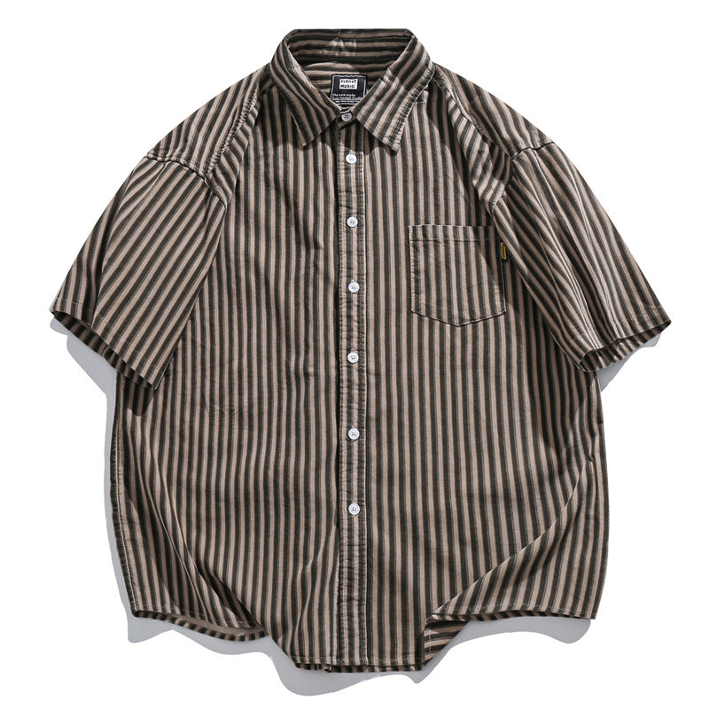 Striped Loose Shirt