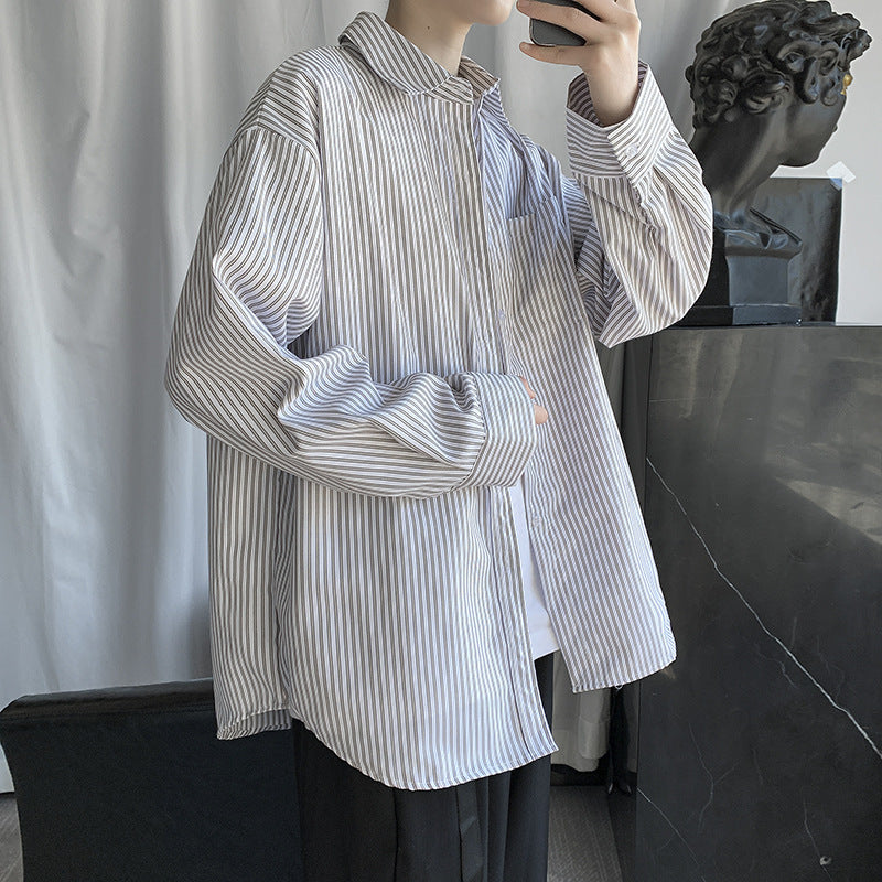 Striped Long-Sleeve Shirt