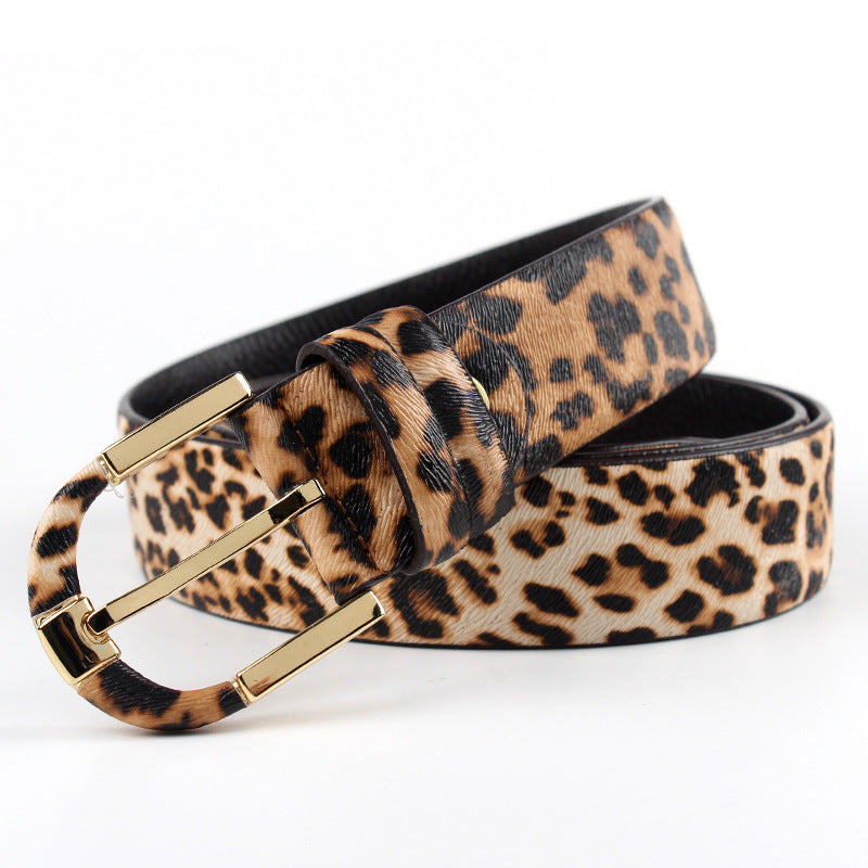 Leopard Belt