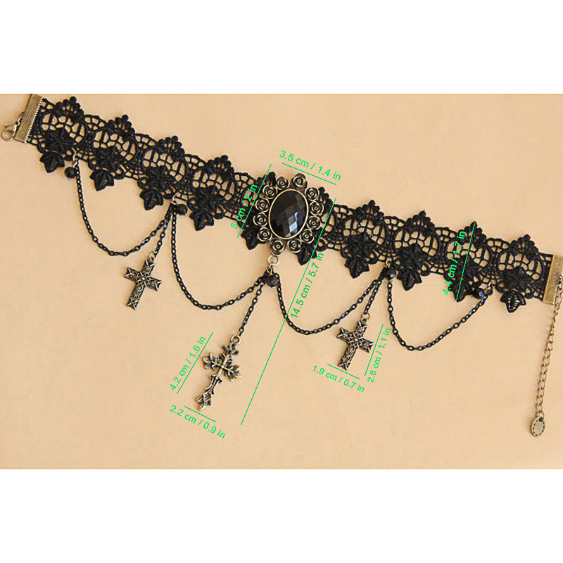 Gothic Cross Necklace