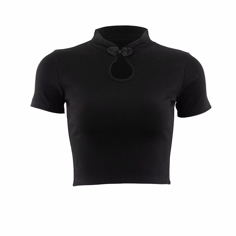 Chinese Style Crop Top