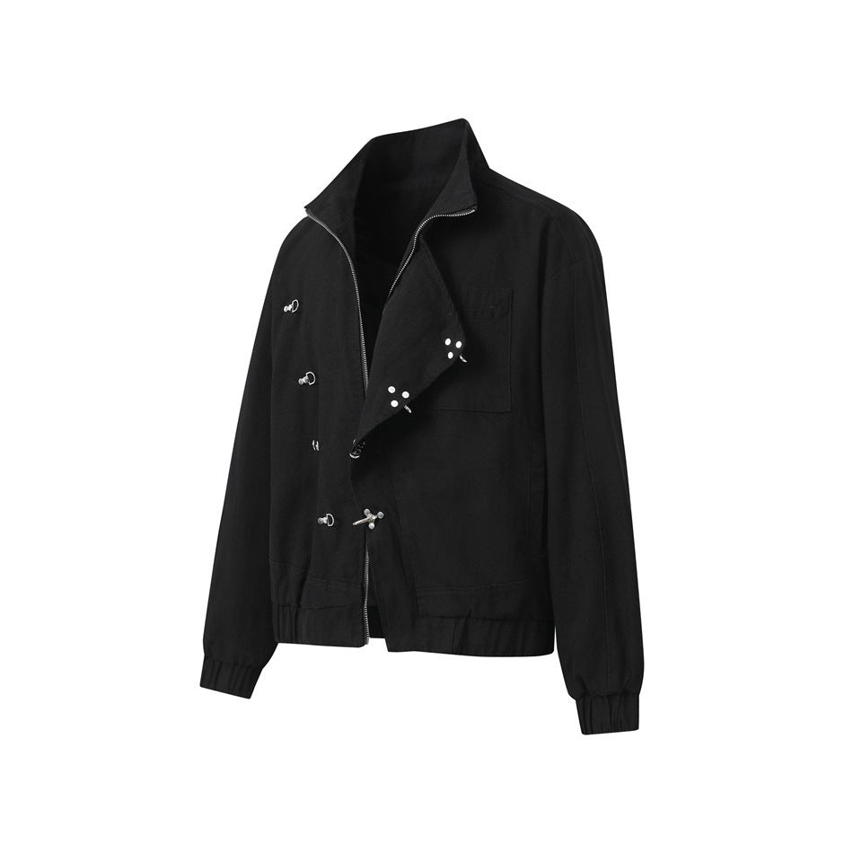 Silver-Clasp Designer Jacket