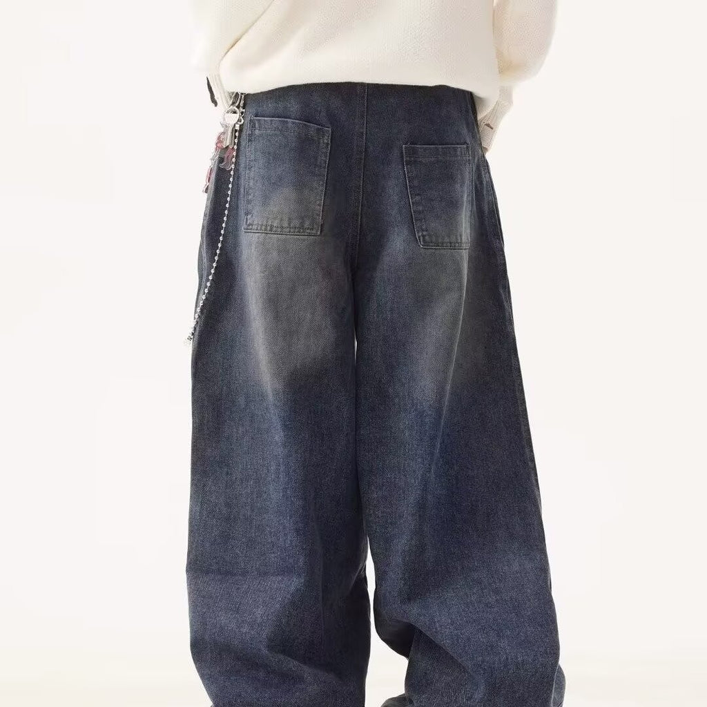 Washed Wide Leg Pants