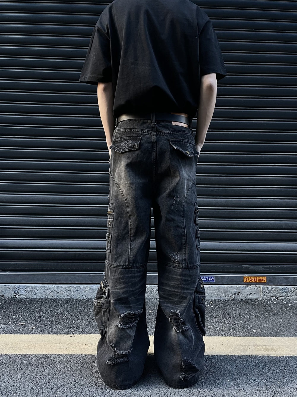 Black Cargo Pants