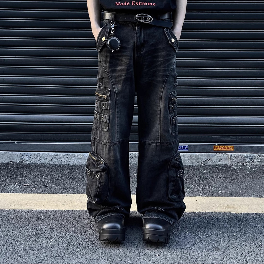 Black Cargo Pants