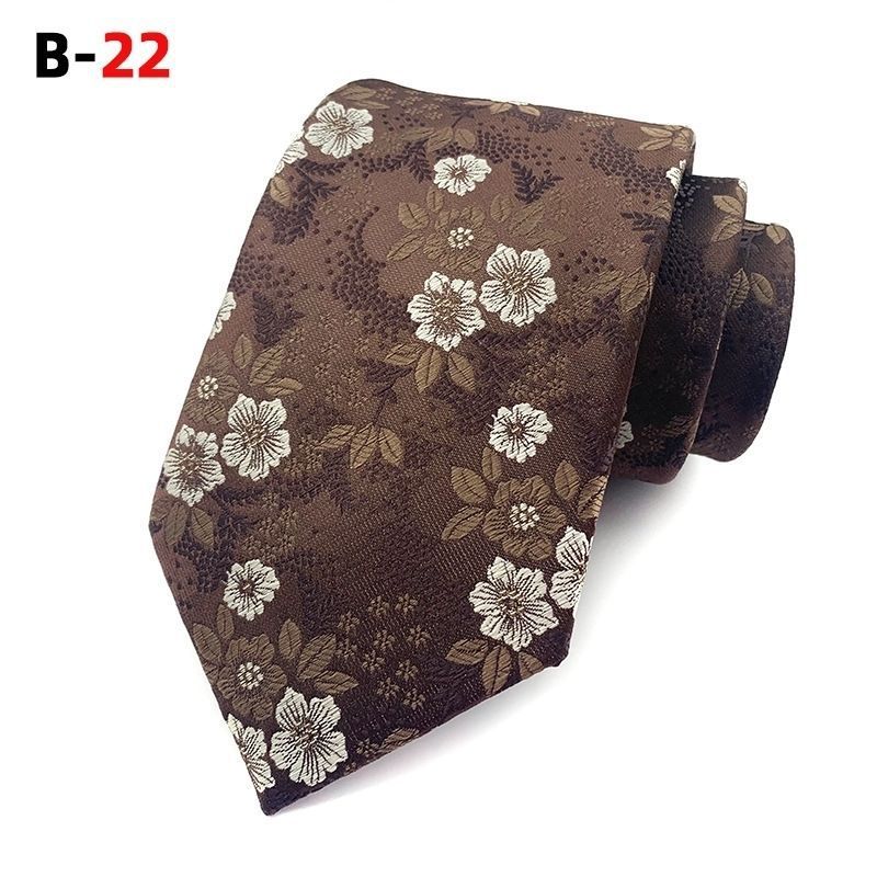 Flower Pattern Tie