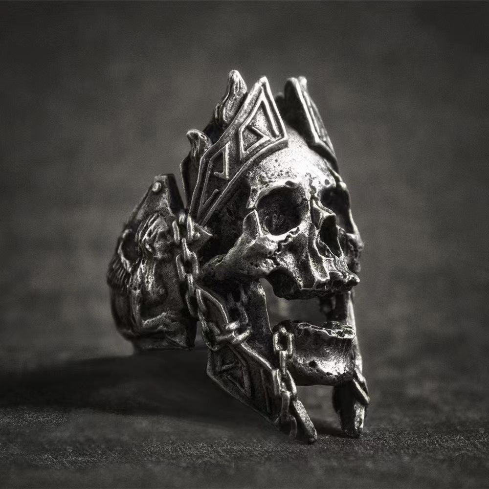Gothic Skull Ring