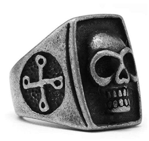 Retro Skull Ring