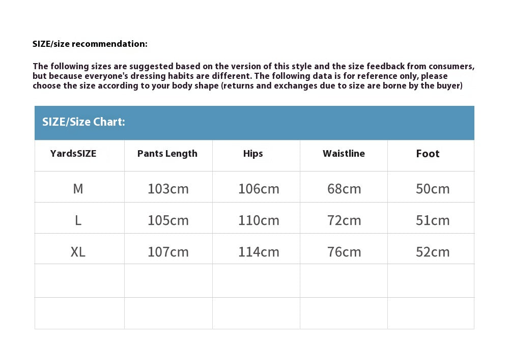 Size Information