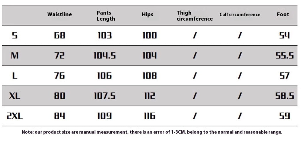 Size Information