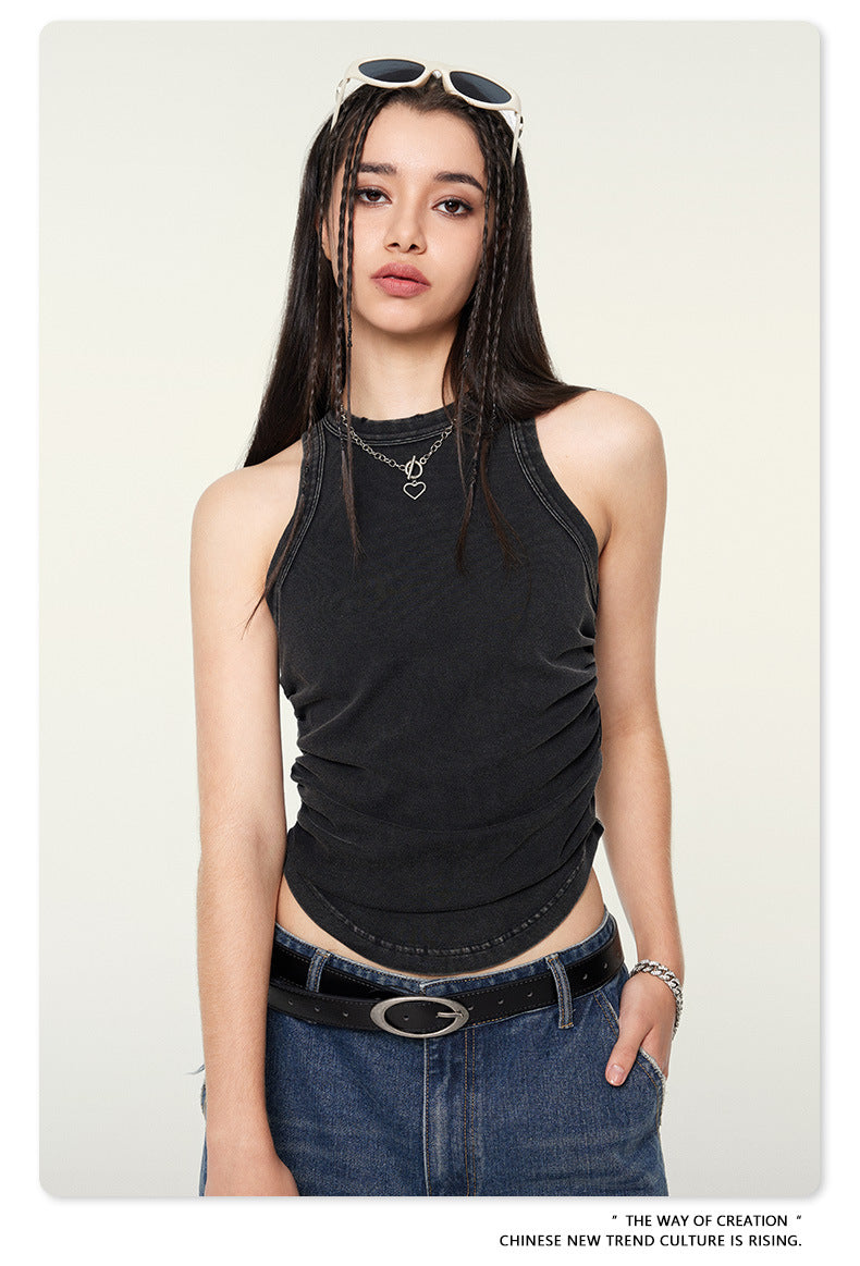 Broken Line Crop Top