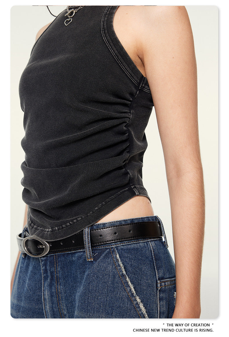 Broken Line Crop Top