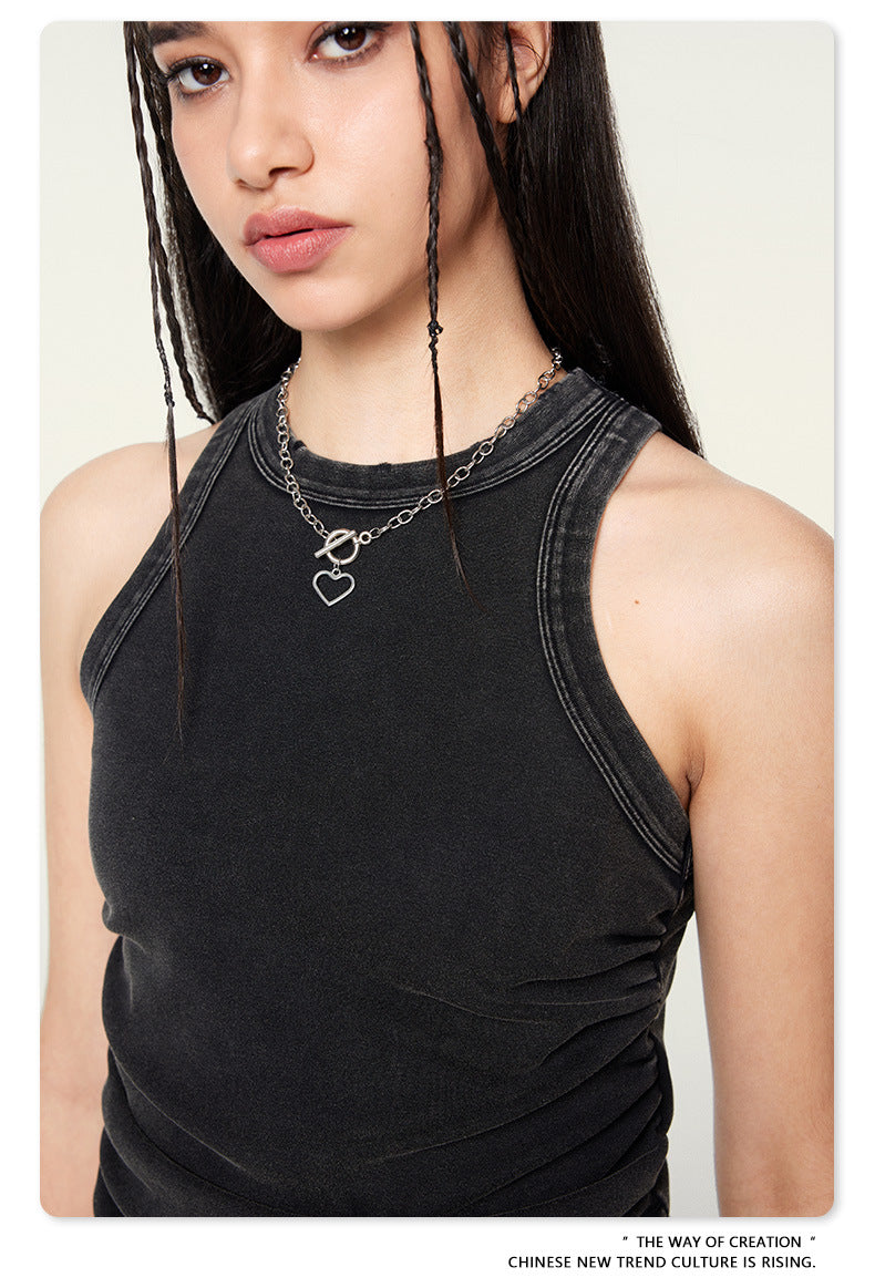 Broken Line Crop Top