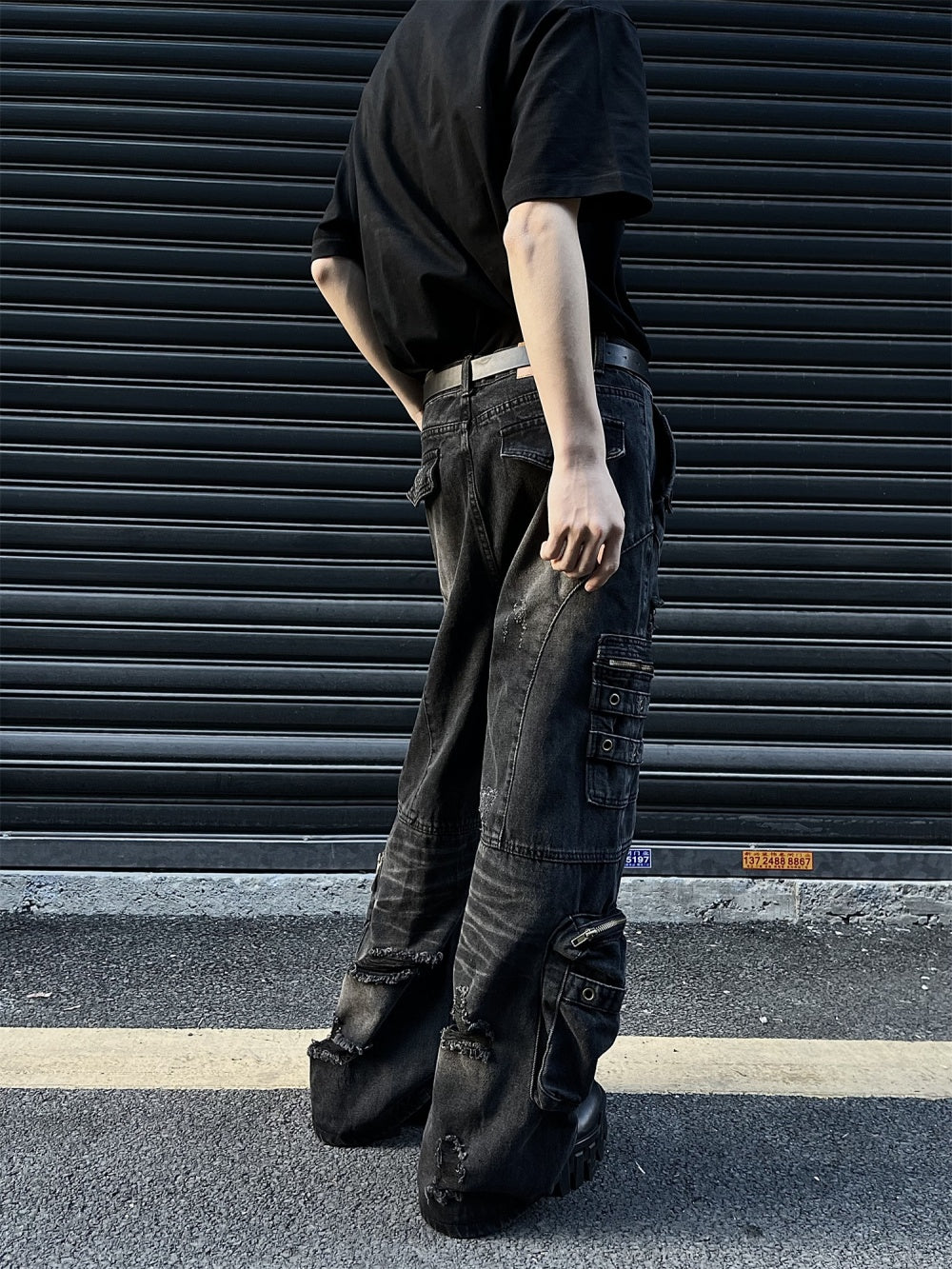 Black Cargo Pants
