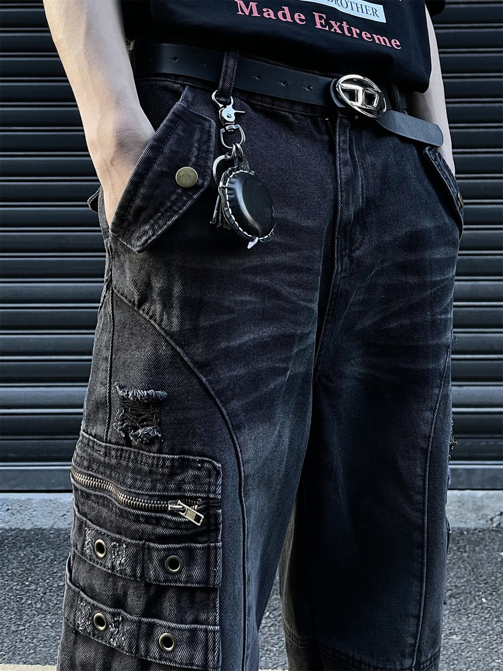 Black Cargo Pants