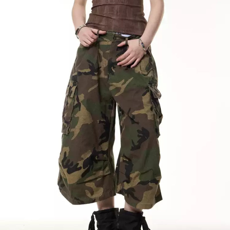 Camo Jorts
