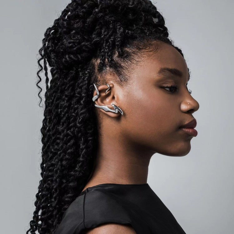 Silver Ear Cuff