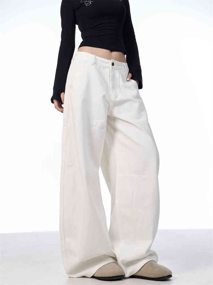 White Baggy Pants