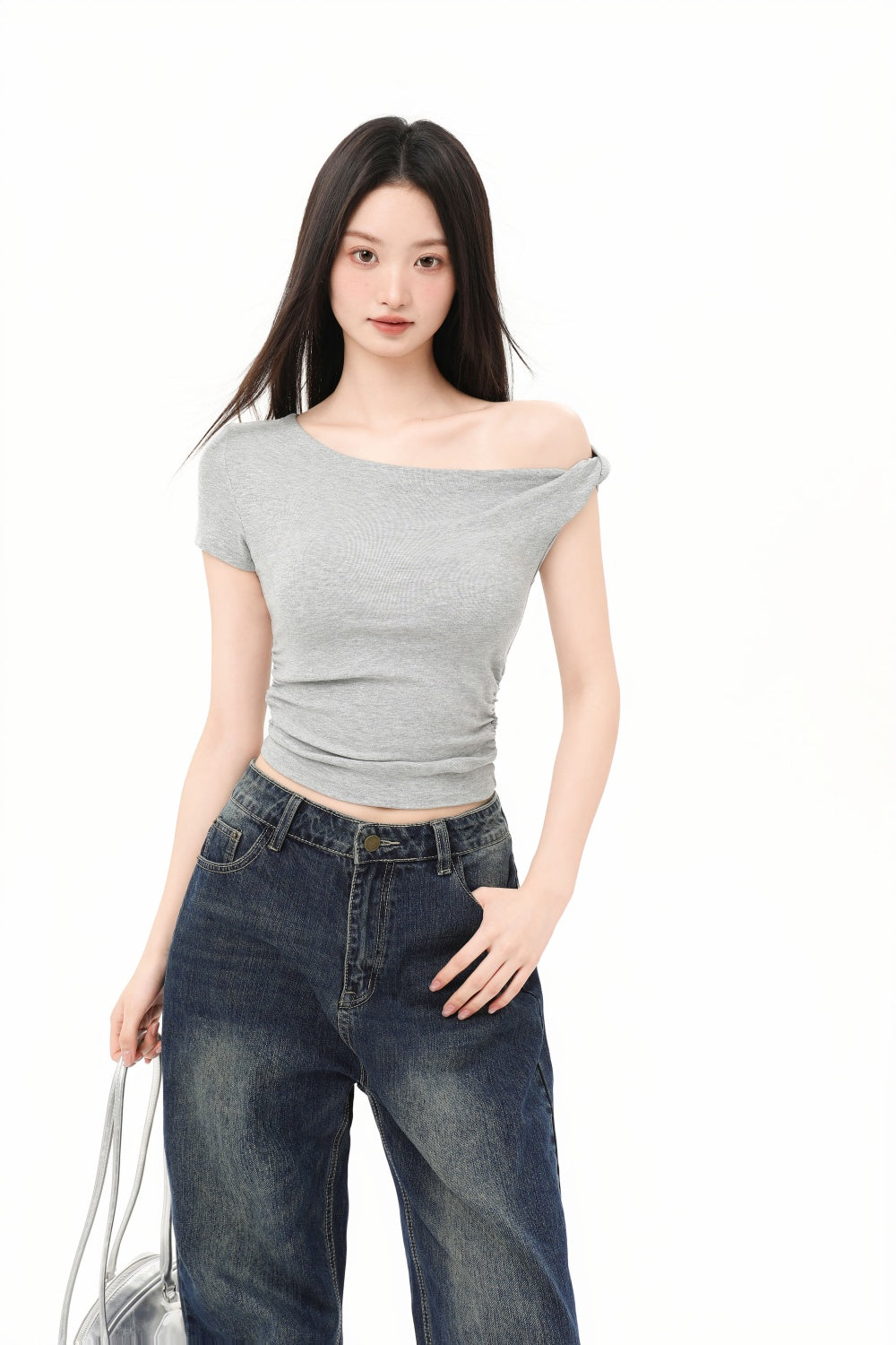 Off-Shoulder Crop Top