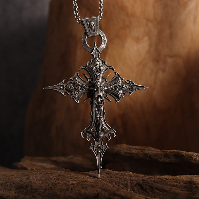 Skull Cross Necklace
