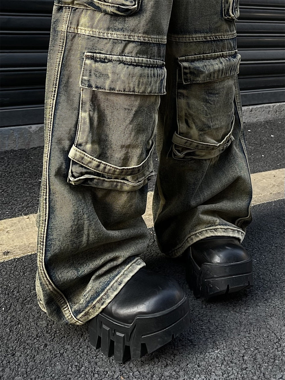 Retro Baggy Cargo Pants