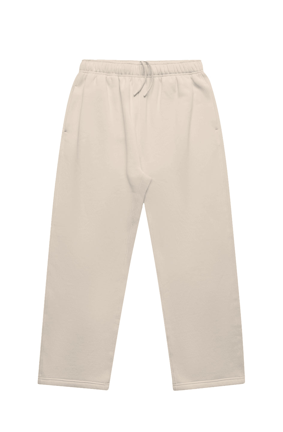 Beige Relaxed Sweatpants