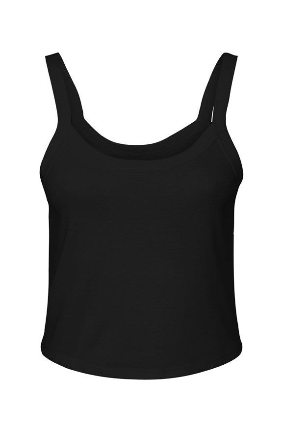 Micro Rib Spaghetti Strap Tank