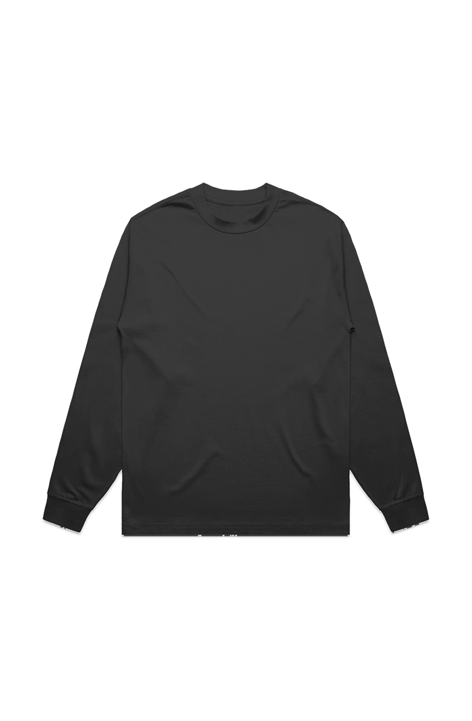 Black Loose Long-Sleeve Tee