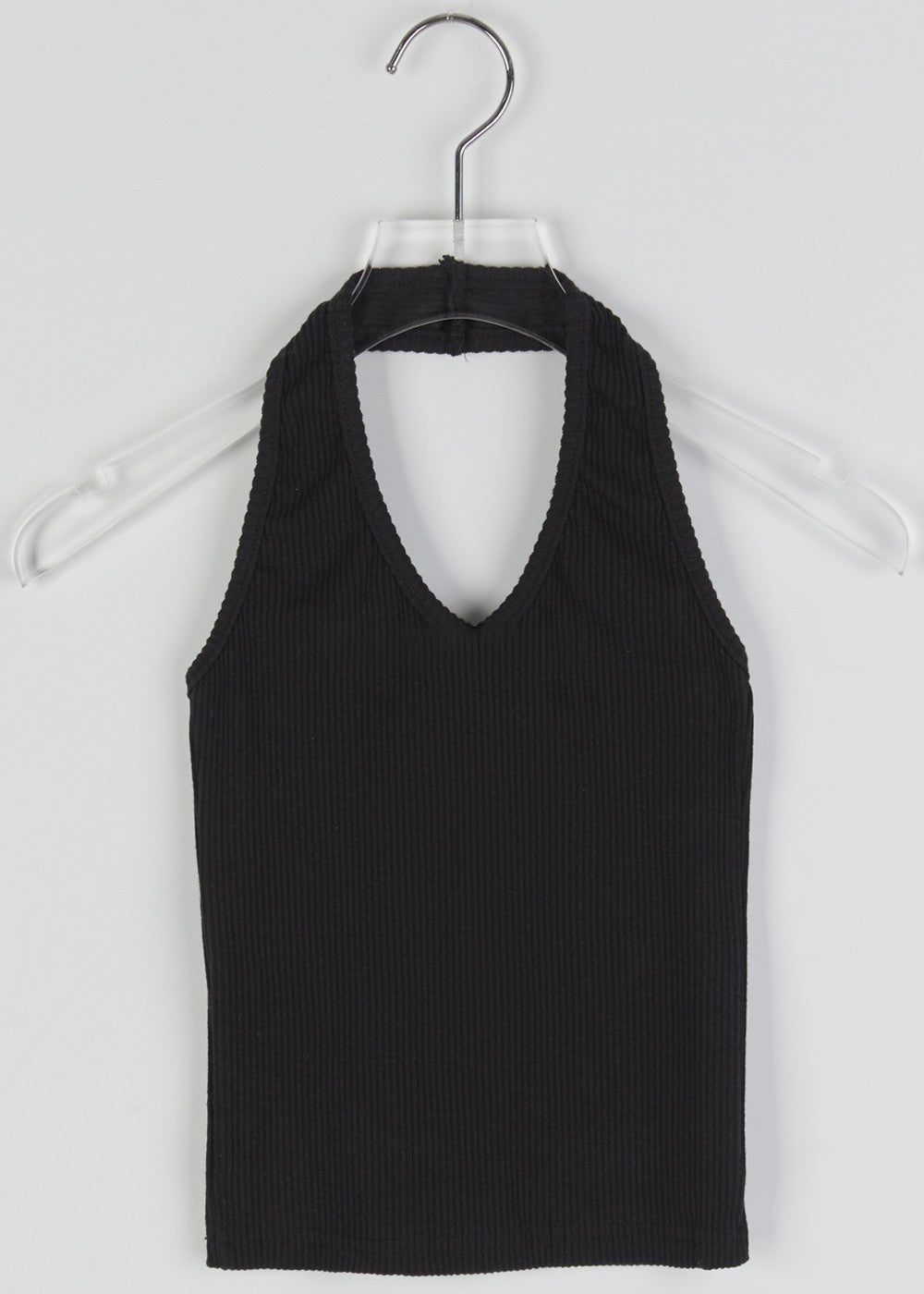 Ribbed Halter Top