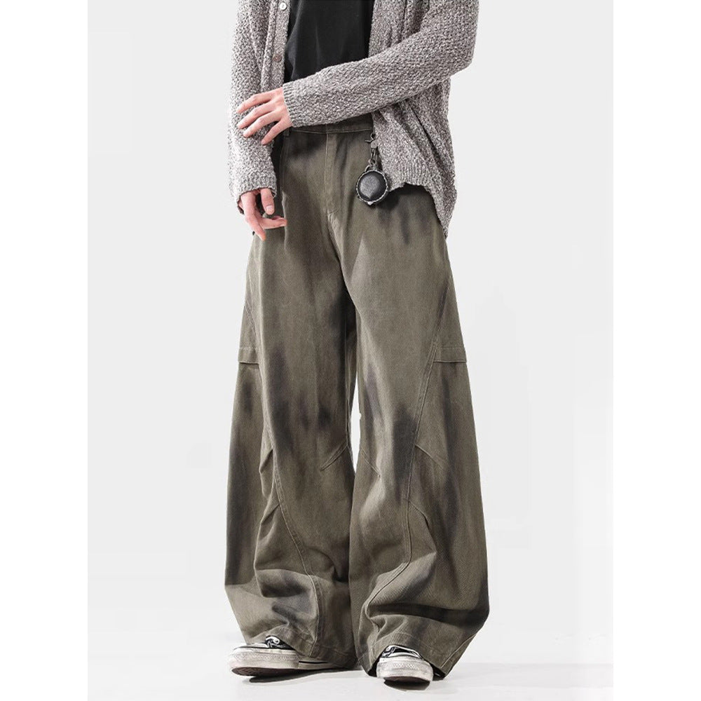 Pleated Dirty Pants