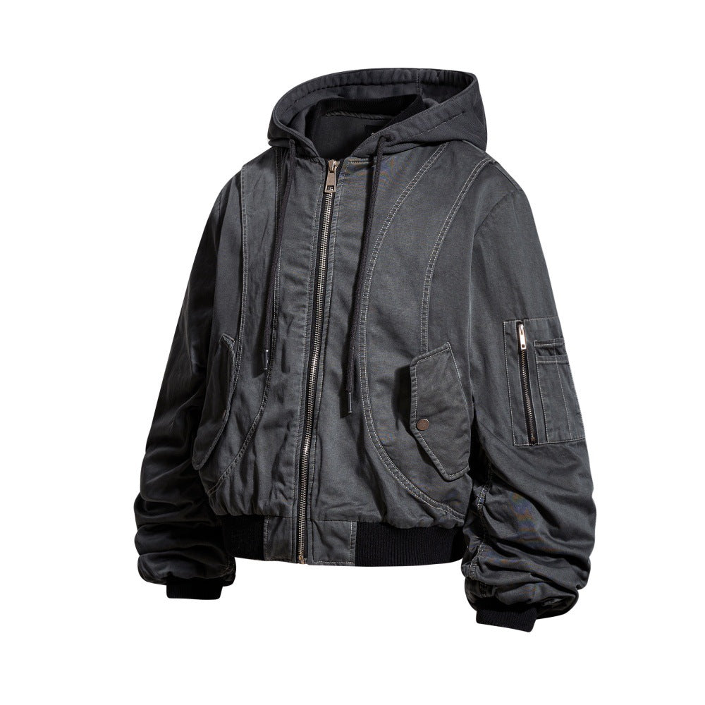 Men's Winter Padded Thick Hooded Coat