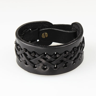Braided Leather Bracelet