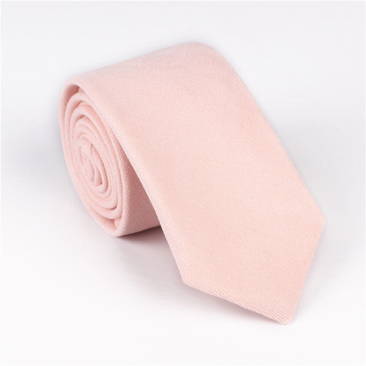 Solid color casual tie (Copy)
