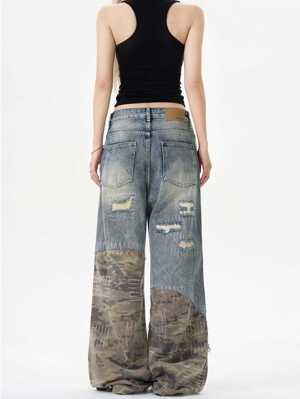 Patchwork Pants