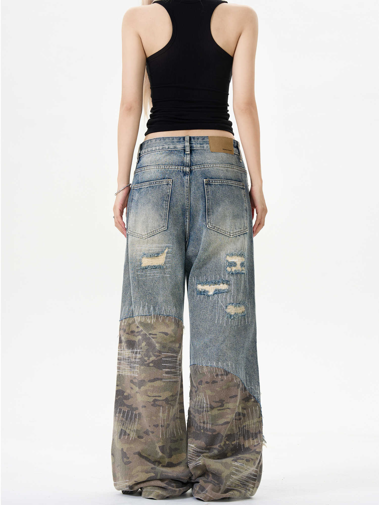 Patchwork Pants