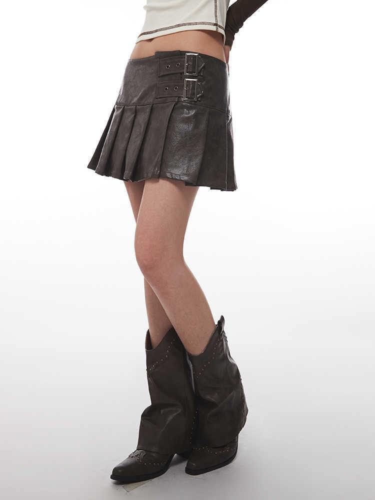 Leather Skirt