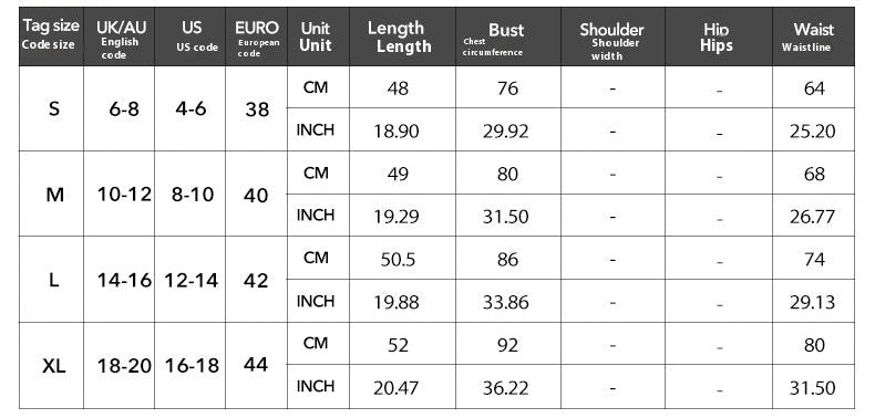 Size Information