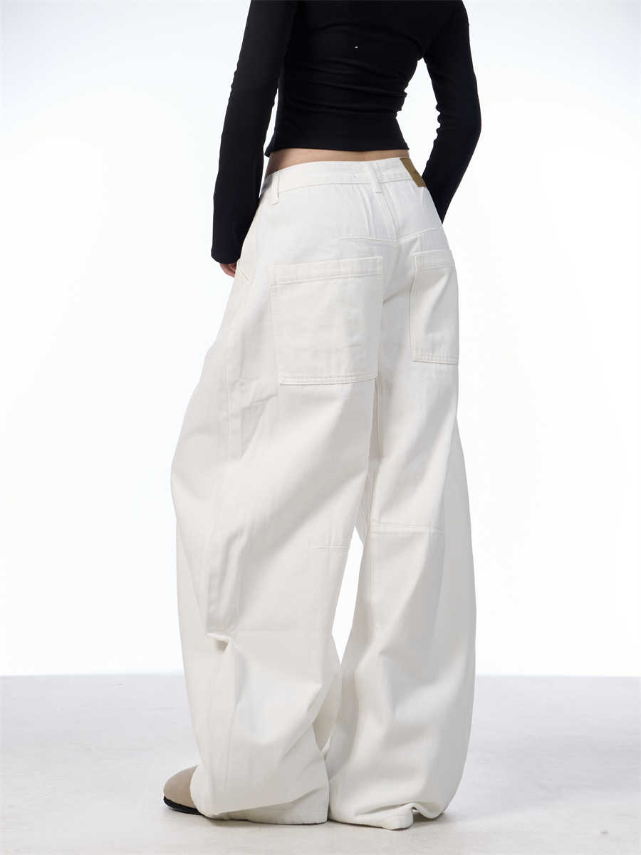White Baggy Pants