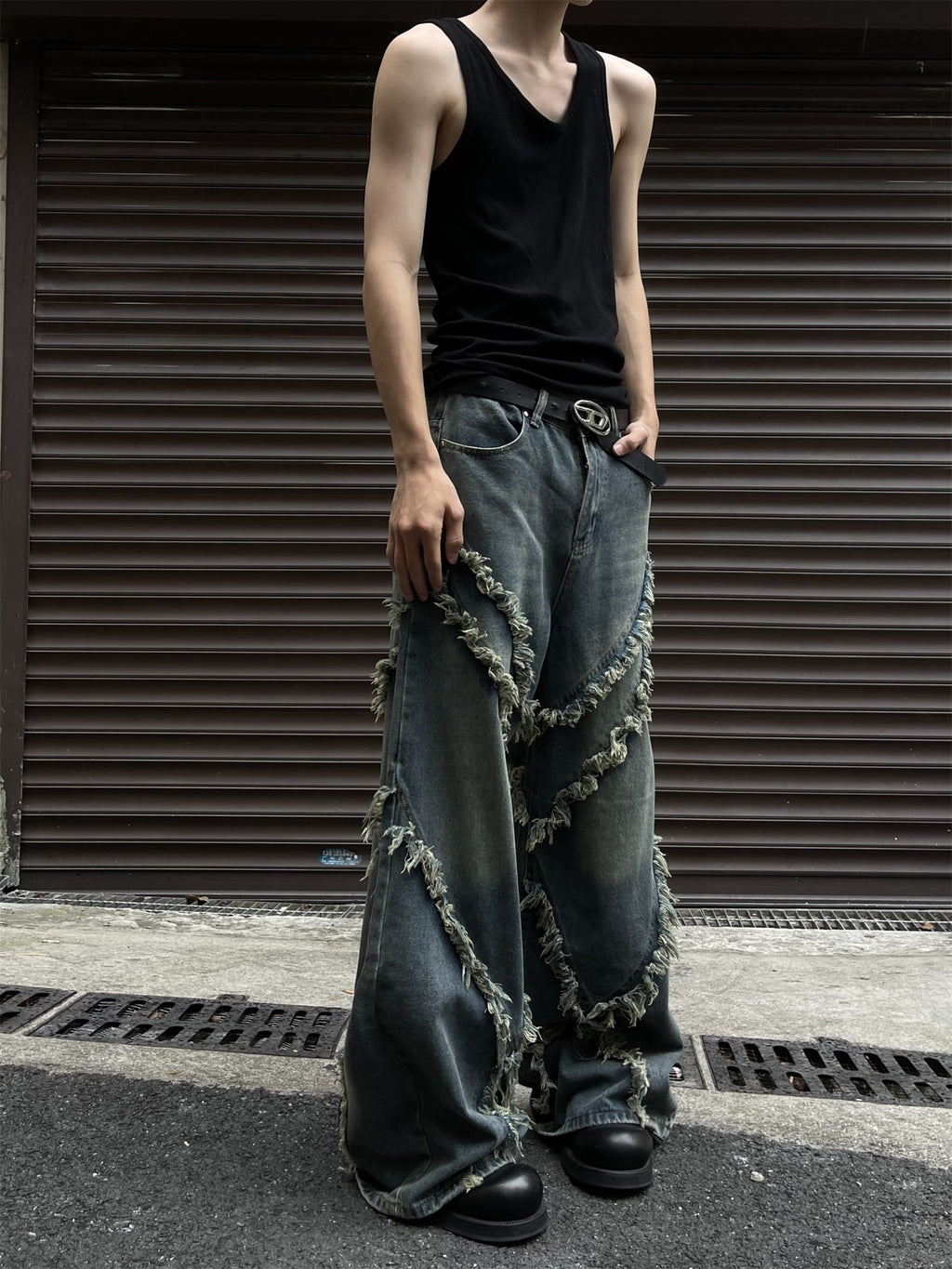 Fringed Pants
