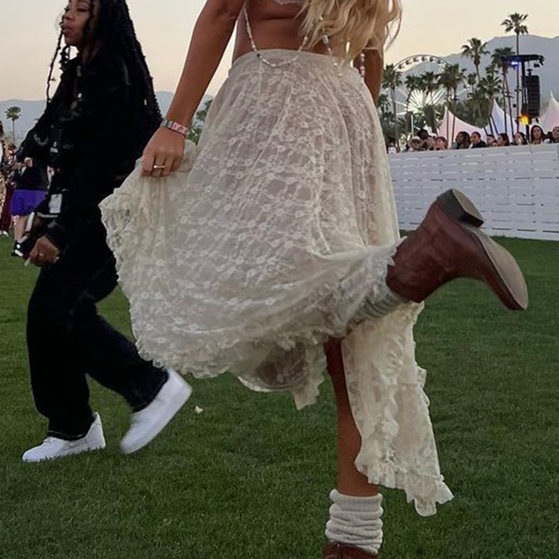 Retro Lace Skirt