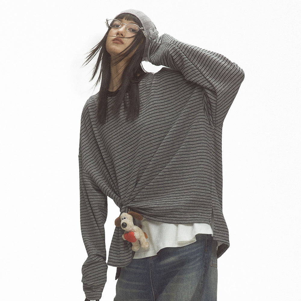 Striped Long-Sleeve Tee