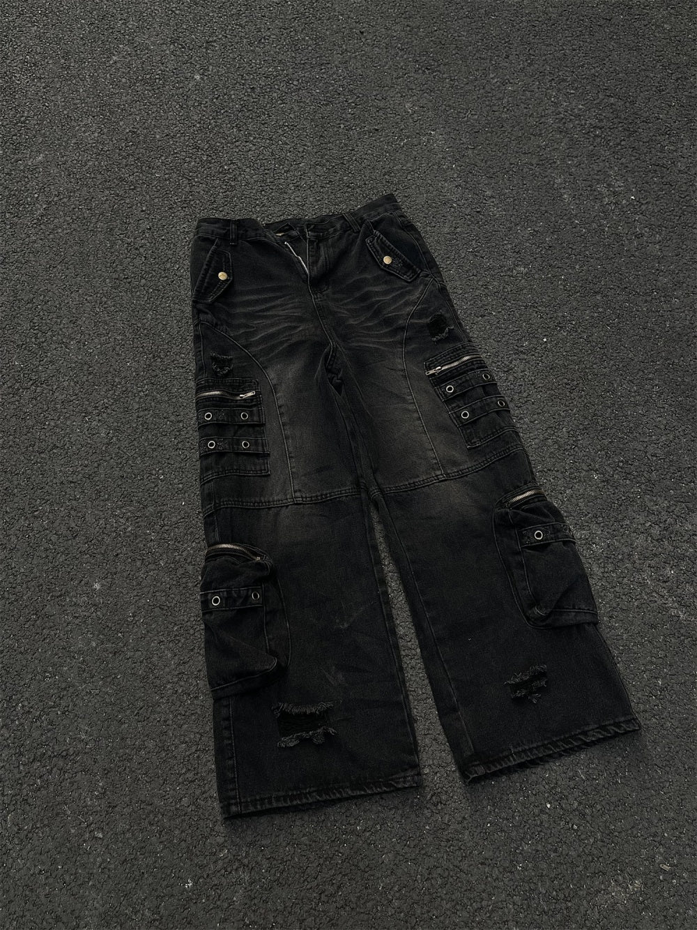 Black Cargo Pants