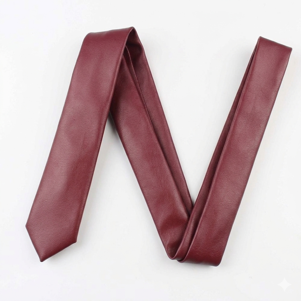 Casual Leather Tie