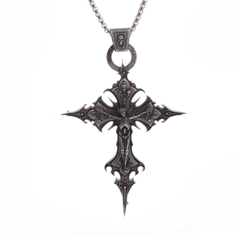 Skull Cross Necklace