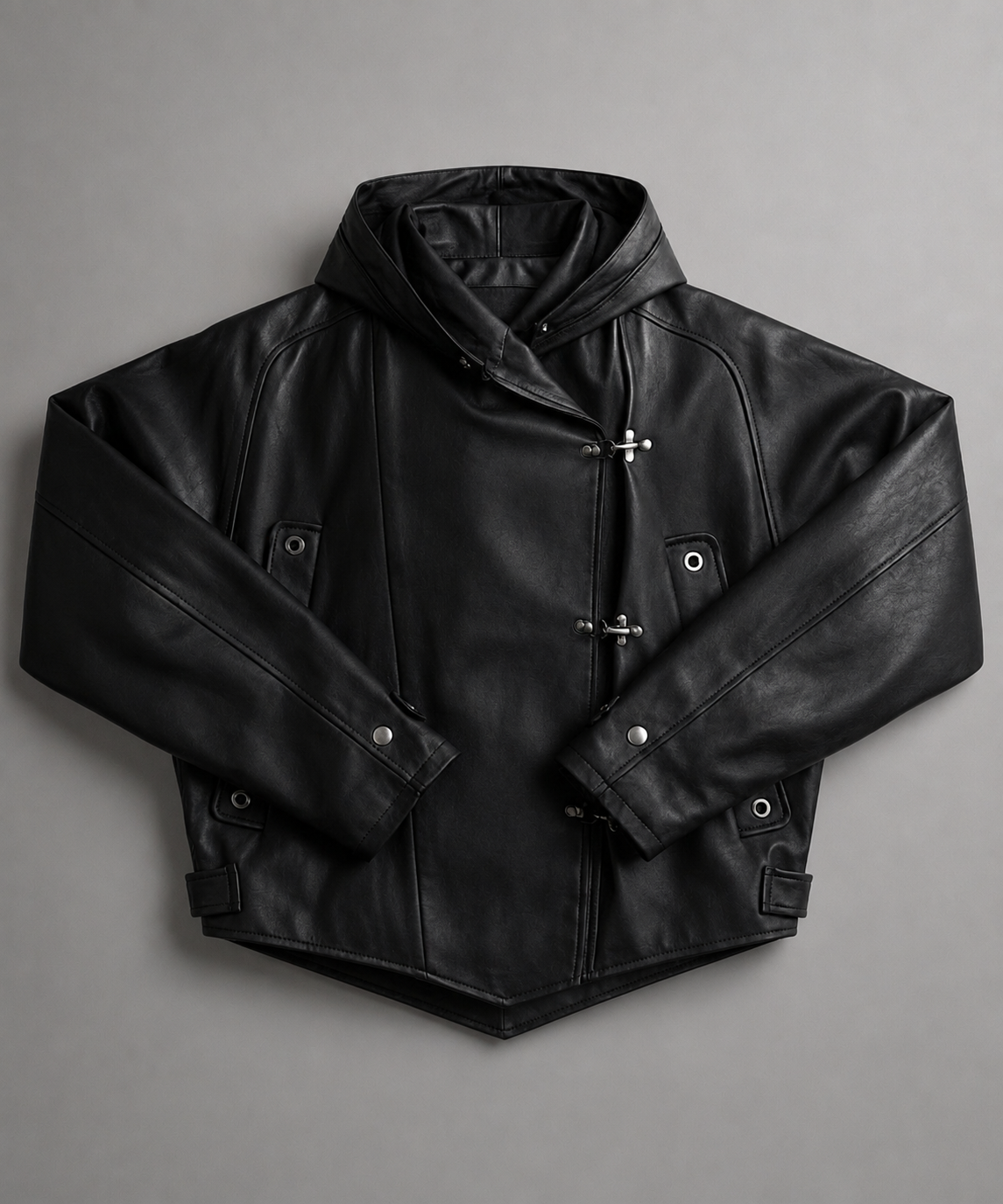 Urban Clasp Hooded Jacket